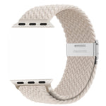 Braided Stretch Sport Band for Apple Watch — Breathable Fit, All Sizes 38–49mm