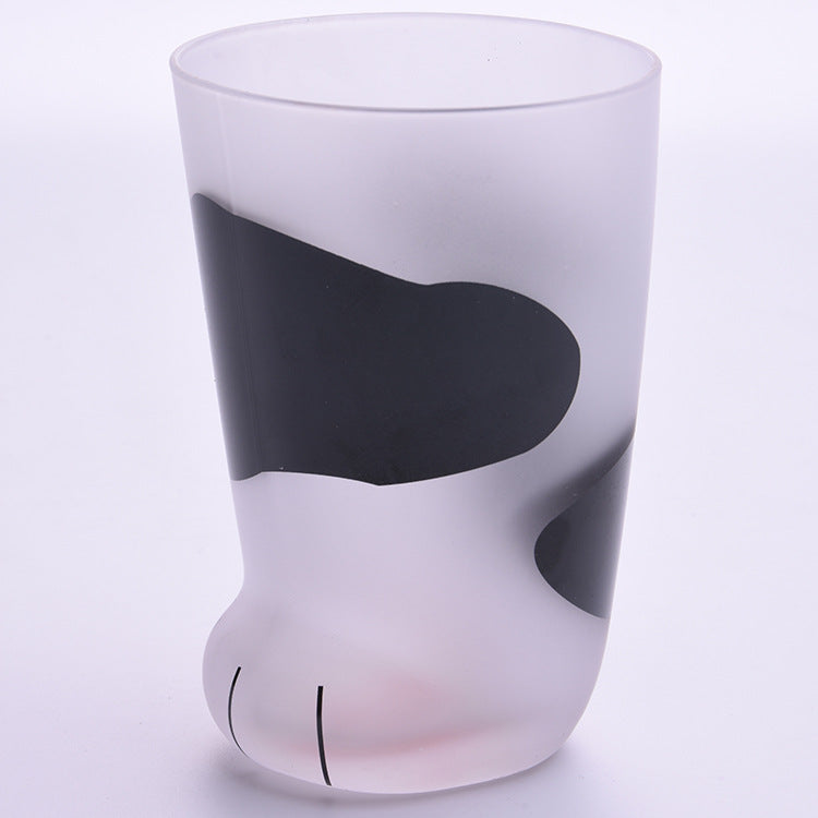 Cat Paw Glass Coffee Mug — Adorable Everyday Sip, Great Gift Idea