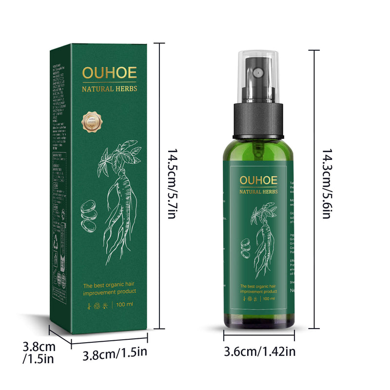 Ginseng Hair Growth Spray — Moisturizing Scalp Treatment