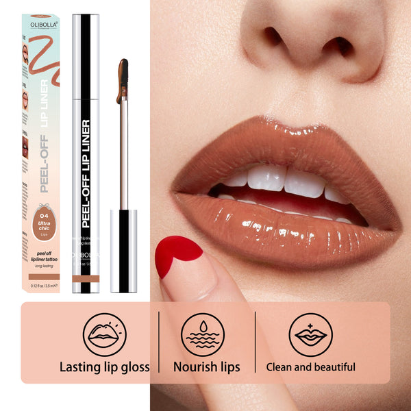 Waterproof Pull-Out Lip Liner — Long-Lasting, No Fading