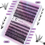 Segmented Lashes Set 12 Rows Of 30D Plus 40D Clusters Of 240