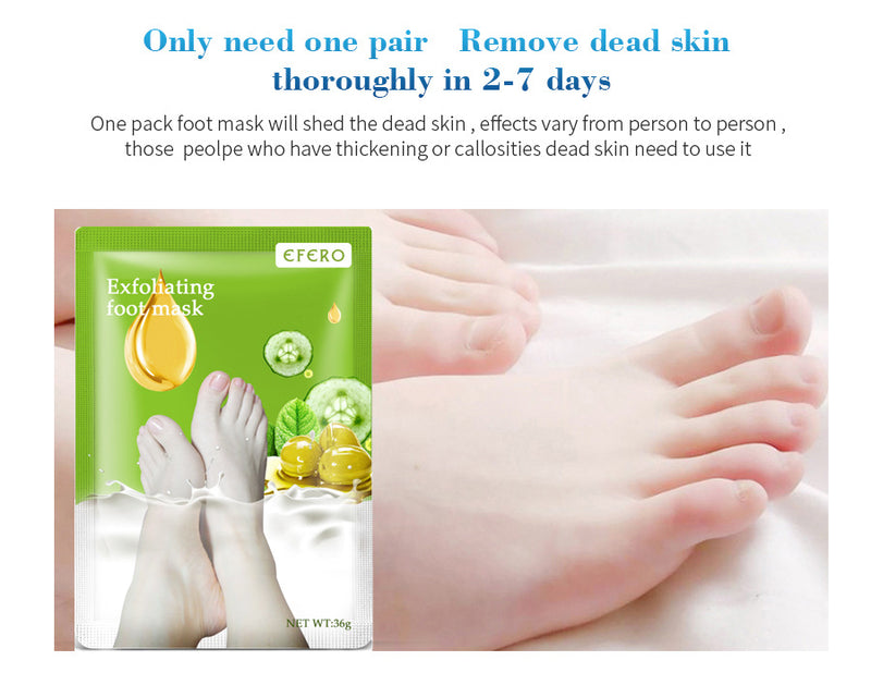 Exfoliating Foot Peel Socks — Baby-Soft Feet in Days, No Scrubbing