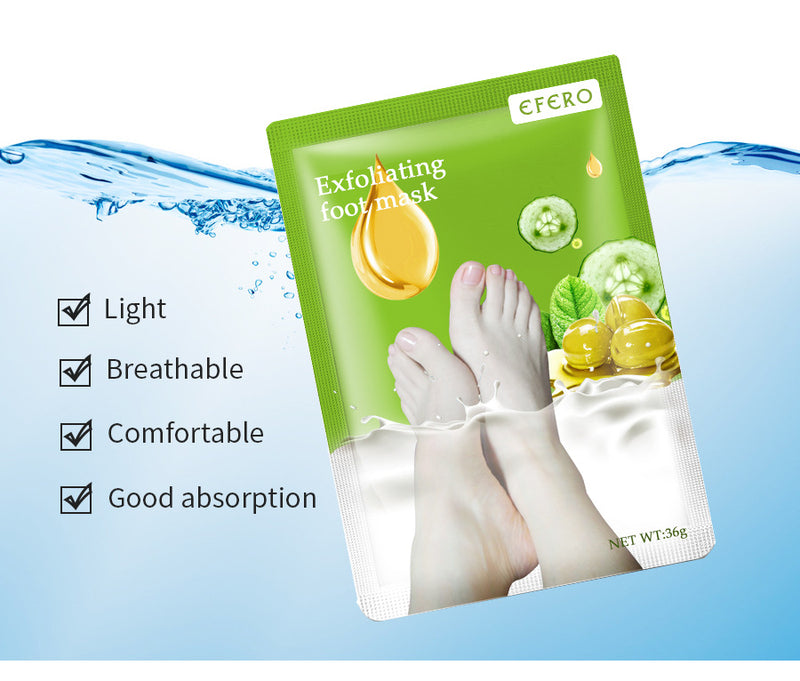 Exfoliating Foot Peel Socks — Baby-Soft Feet in Days, No Scrubbing