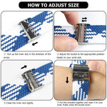Nepfaivy Compatible With Apple Watch Band - 38mm 40mm 41mm 42mm 44mm 45mm 49mm Braided Stretchy Sport Band For Apple Watch Series SE 8 7 6 5 4 3 2 1, Women Men Nylon Fabric Elastic Loop Breathable Wat