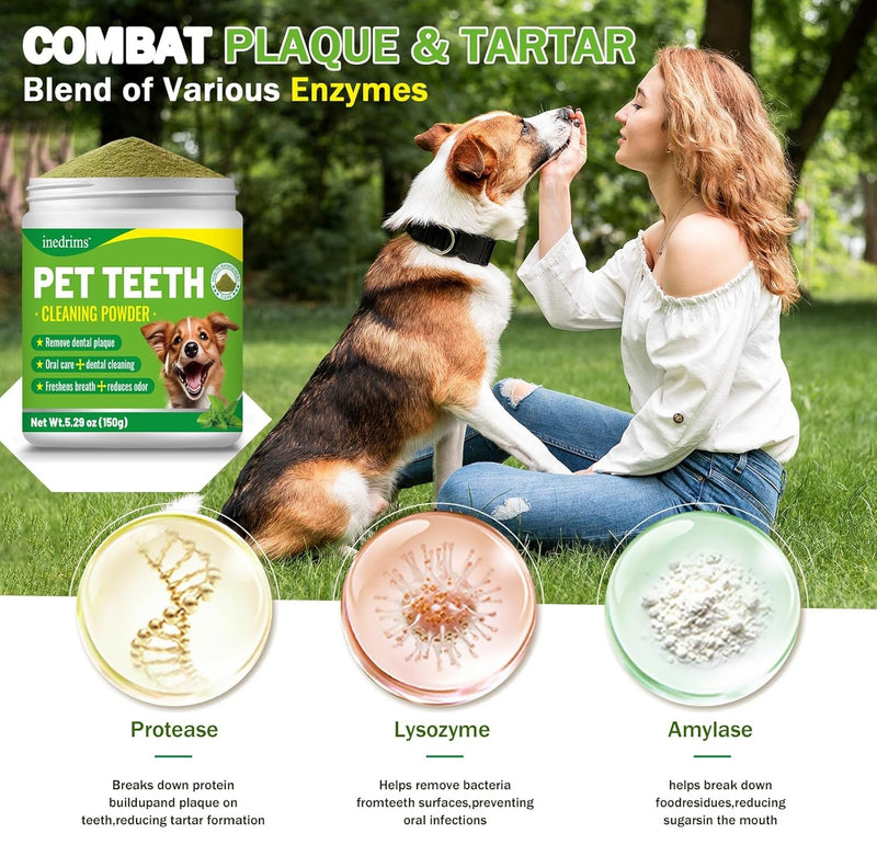 Pet Dental Powder — Fresher Breath, Healthier Gums Daily