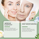 EELHOE Green Tea Collagen Jelly Cream, Gentle Moisturizing Moisturizing Face Soothing Moisturizing Cream For Dry Skin