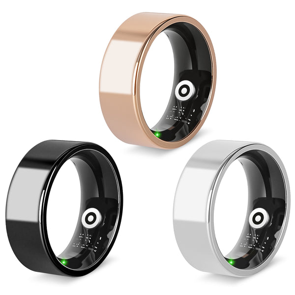 Smart Health Ring — 24/7 Heart Rate, Sleep & Stress Tracking, 7-Day Battery
