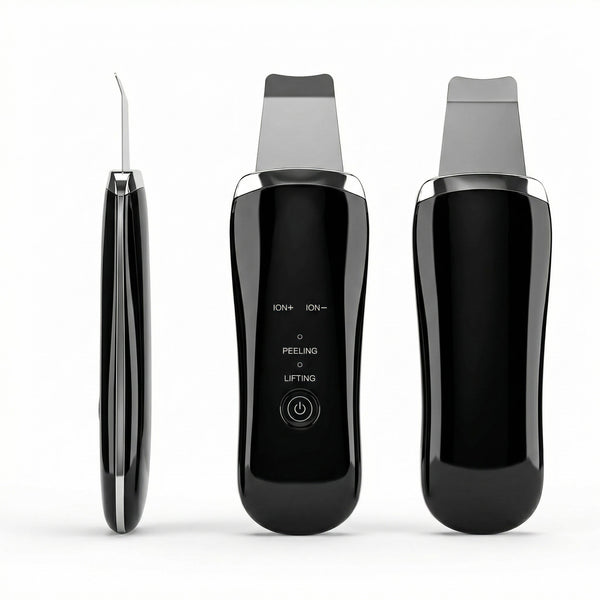 Ultrasonic Facial Skin Scrubber — Deep Pore Cleansing