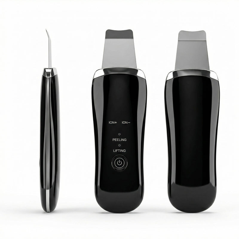 Ultrasonic Facial Skin Scrubber — Deep Pore Cleansing