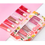 Shuguang Moisturizing Lip Honey Fruit Flavor Duddy Lips Long Lasting Moisturizing Hydrating Hose Set Lip Glaze