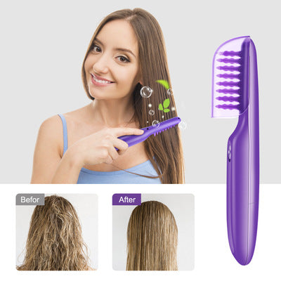 Electric Detangling Brush — Effortless Knot Removal + Scalp Massage