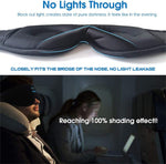 Bluetooth Sleep Mask with Built-In Speakers