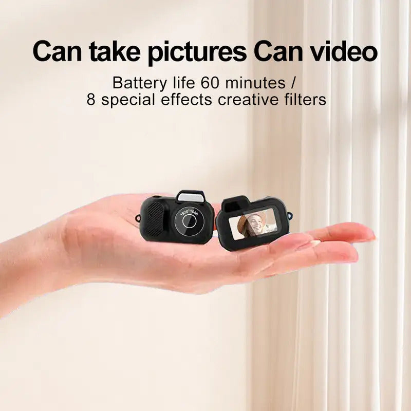 Pocket Mini Camera — 1080P HD Video, Clips On Anywhere, Includes 32GB Card