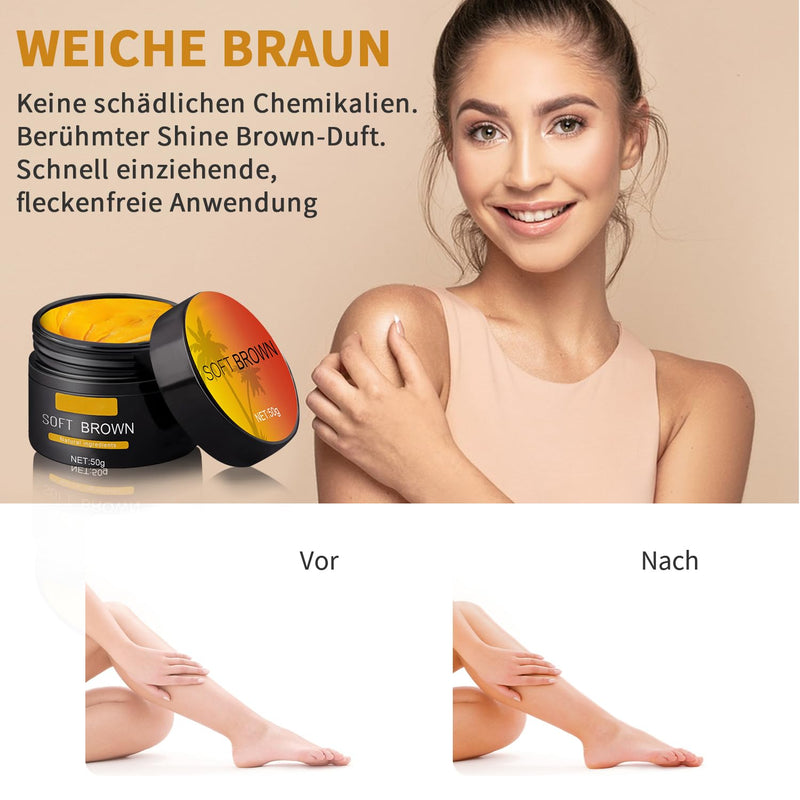 Even-Tone Tanning Cream — Sun-Kissed Glow, Balanced Complexion