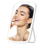 LED Makeup Mirror — Touch Control, 3 Light Modes, USB