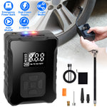 Cordless Tire Inflator Digital Air Compressor With LED Light Emergency Power Bank For Cars Motorcycles Bicycles Balls 1Pc 150PSI