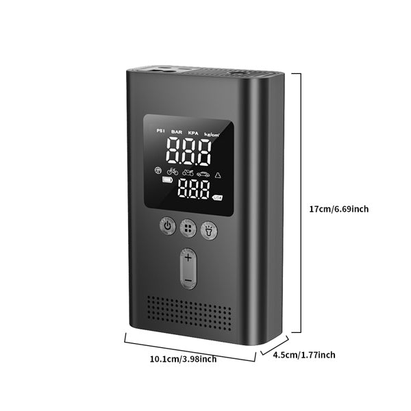 Portable Car Starter With Air Compressor,150PSI Digital Tire Inflator,Car Battery Starter 9.0 Gas 6.5L Diesel,Safe Clamps For Easy Use, Christmas Gift