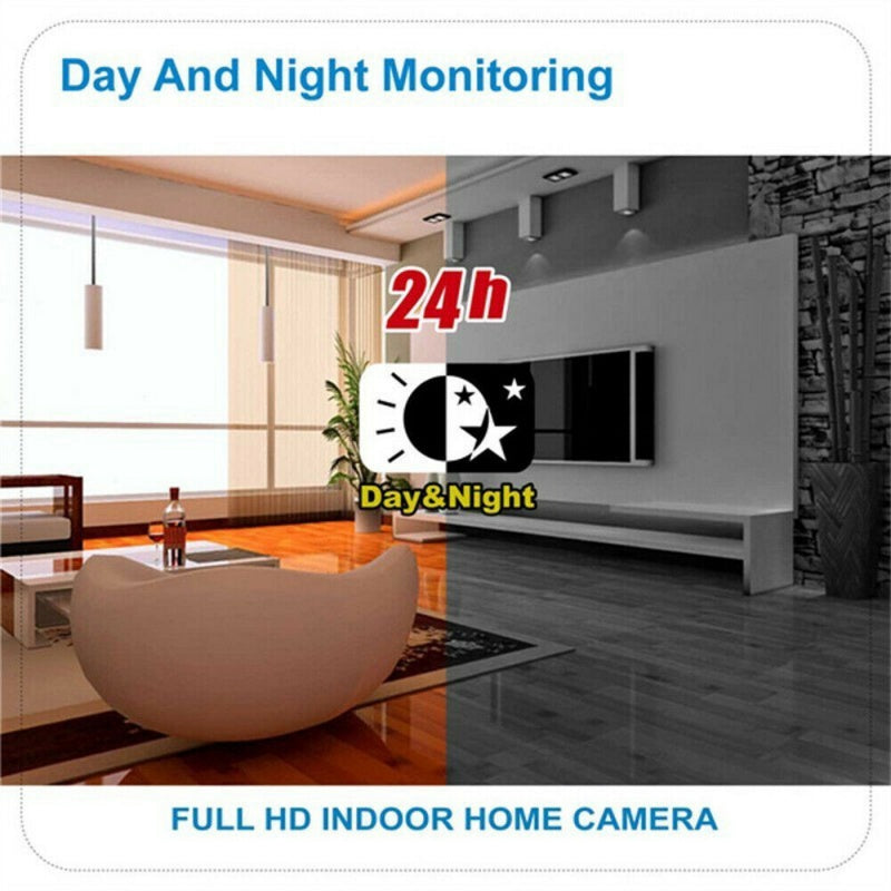 Light Bulb Security Camera — Night Vision, Fits Any Standard Socket 1080P