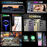 25 Ultra Cell Phones 5G 512GB  Unlocked  Phones Smartphonewith Tool Pen
