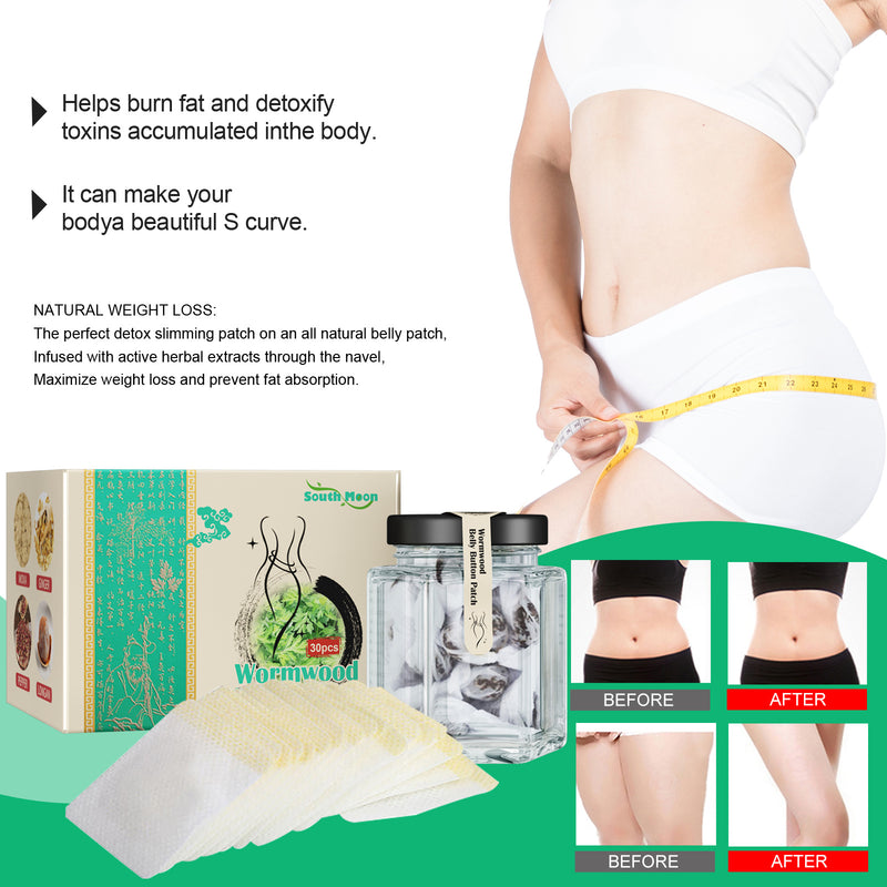 Herbal Detox Patches — Targeted Abdominal Support