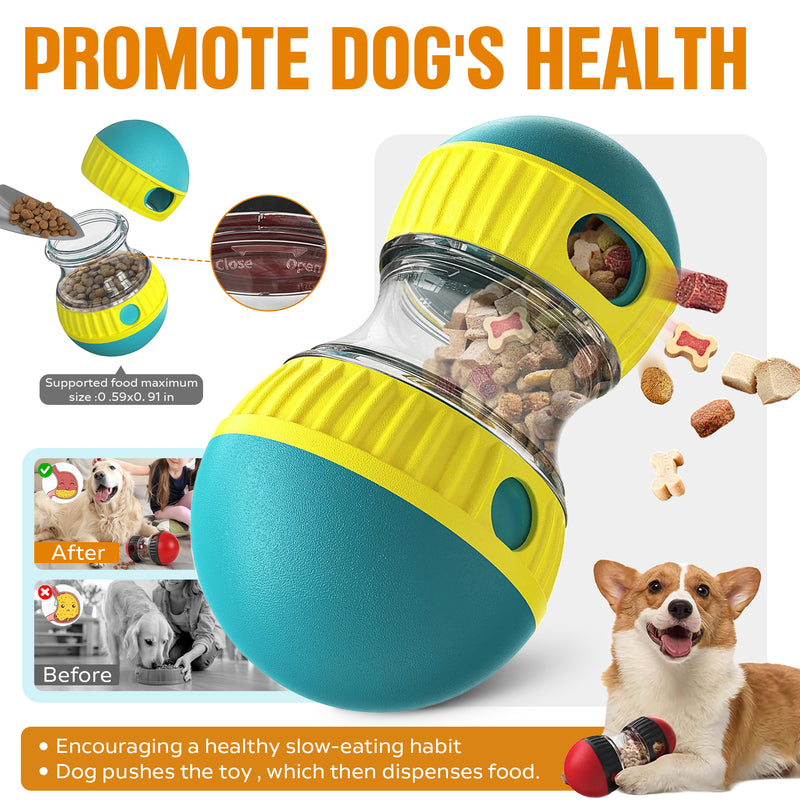 Interactive Treat-Dispensing Puzzle Ball — Mental Enrichment for Dogs