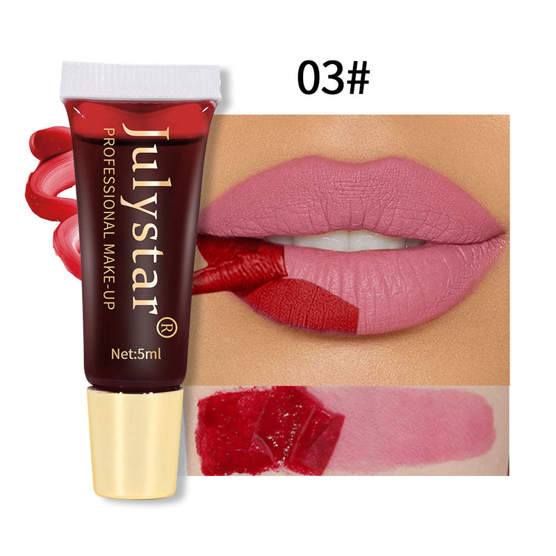 Matte Peel-Off Lip Stain, Long-Lasting Lip Tattoo Tint, Transfer-Proof & Waterproof Lip Gloss For Women