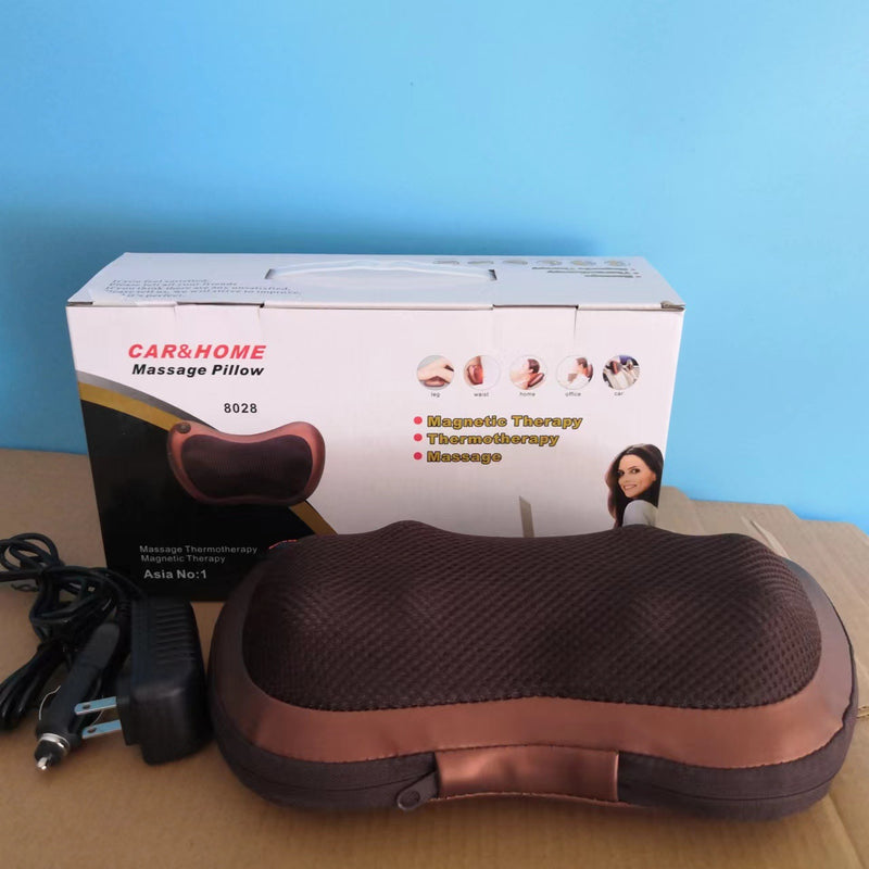 Electric Kneading Neck Massage Pillow — U-Shape Design
