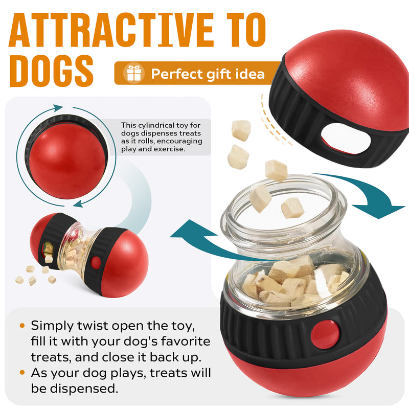 Interactive Treat-Dispensing Puzzle Ball — Mental Enrichment for Dogs