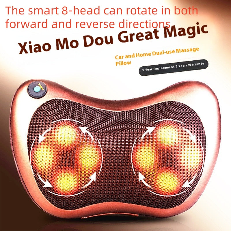 Electric Kneading Neck Massage Pillow — U-Shape Design