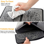 EMS Foot Massage Pad For Mothers' Day Gift Electric Stimulator Massager Unit Rechargeable Leg Reshaping Muscle Battery Powered Type And Rechargeable Type Options