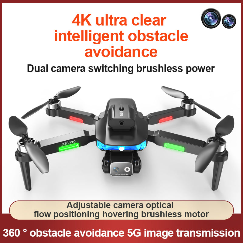 LF635 Dual Camera Dual Electric Drone--black