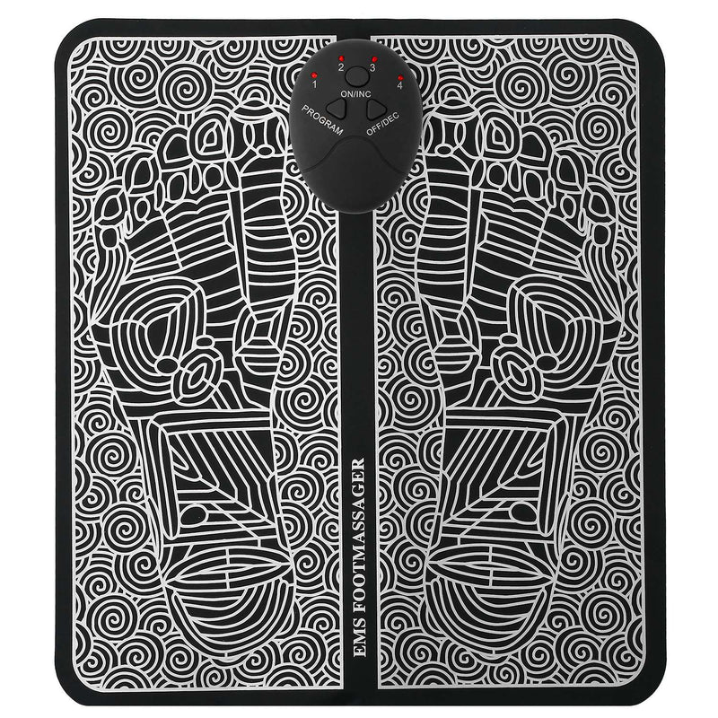 EMS Foot Massage Pad For Mothers' Day Gift Electric Stimulator Massager Unit Rechargeable Leg Reshaping Muscle Battery Powered Type And Rechargeable Type Options