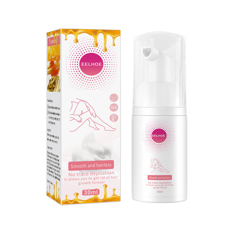 Gentle Hair Removal Spray — Painless Depilation for Legs & Underarms