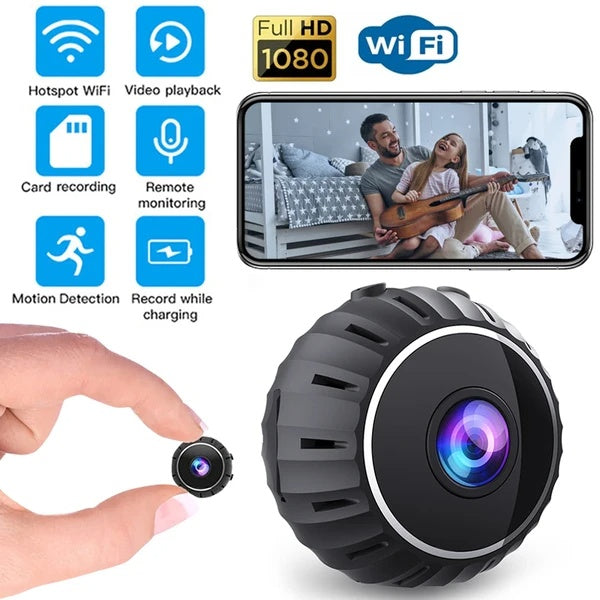 Discreet Nanny Cam — 1080P WiFi Streaming, Check In From Anywhere