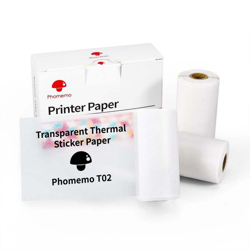 Mini Bluetooth Label & Photo Printer — Print Anywhere, No Ink Needed