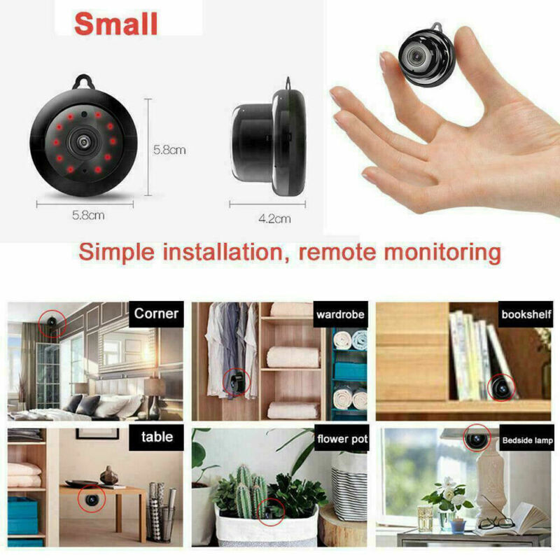 Indoor/Outdoor WiFi Security Camera — 1080P Night Vision, Weatherproof
