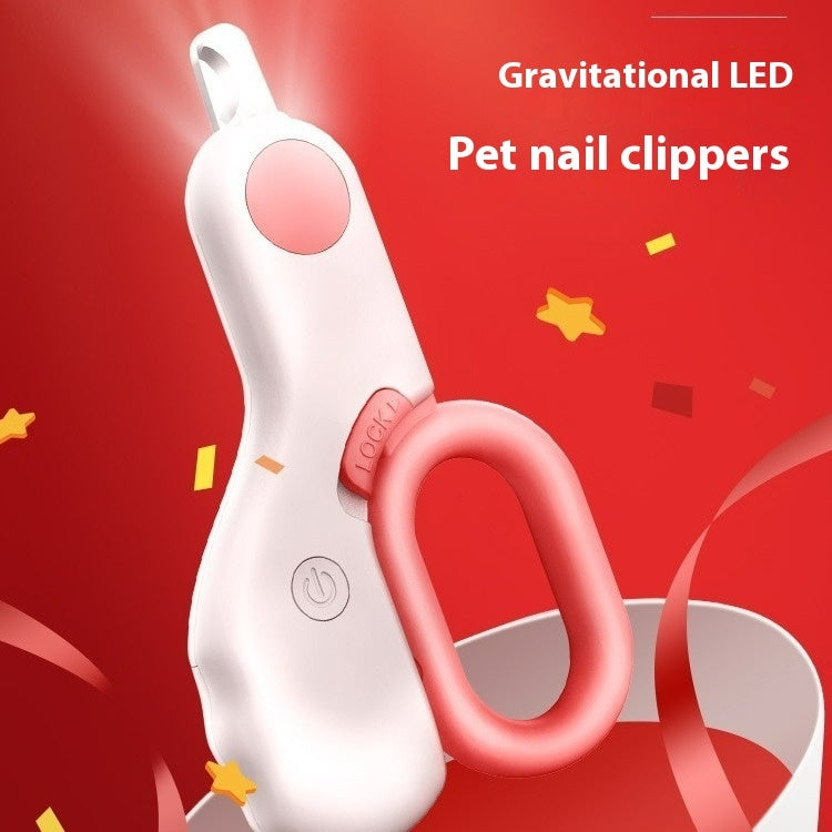 LED Pet Nail Clippers — Safe, Easy Trimming for Cats & Dogs