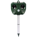 Solar Ultrasonic Animal Repeller — Keeps Pests Off Your Yard, No Chemicals