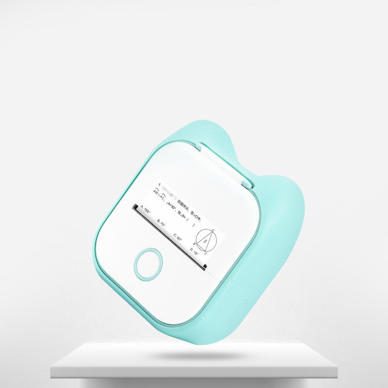 Mini Bluetooth Label & Photo Printer — Print Anywhere, No Ink Needed