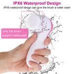 Waterproof Facial Cleansing Brush Face Spin Cleaning Brush