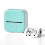 Mini Bluetooth Label & Photo Printer — Print Anywhere, No Ink Needed
