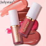Facial Rouge Powder Blusher Lotion Lasting Pearly Lips Brightening Natural High Gloss Cosmetic Lotion Set