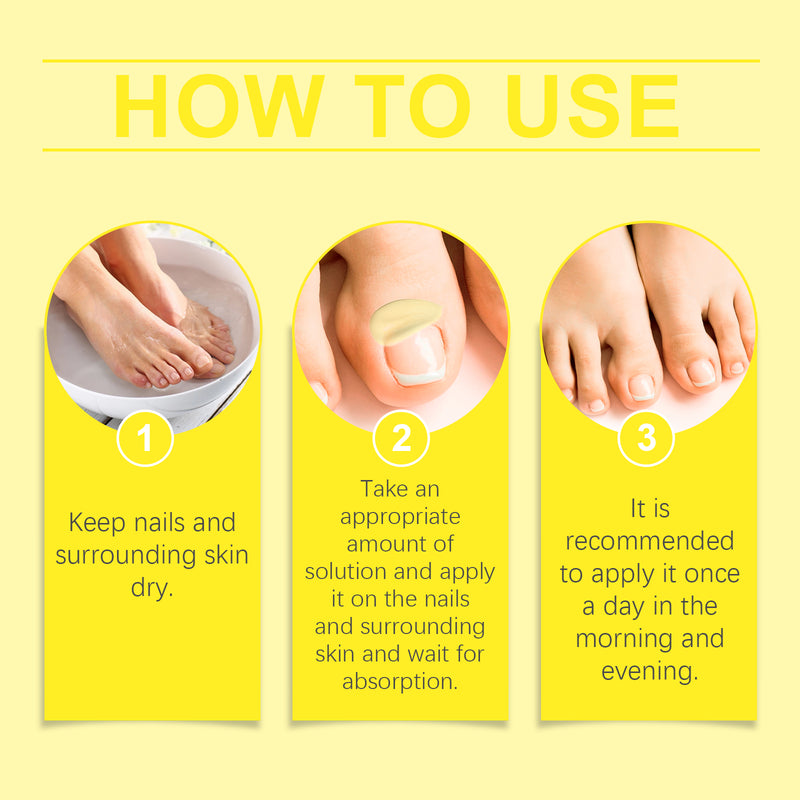 Ximonth Herbal Nail Care Solution Hand, Foot And Nail Cleansing And Repair Bright Nail Thick Toe Care Solution