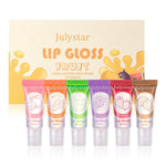 Vitamin E Moisturizing Fruit Flavored Transparent Lip Oil 6-pack Moisturizing And Moisturizing Lip Protection Lip Honey Set