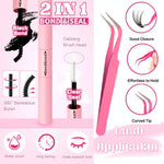 Lash Clusters, 640 Pcs Eyelashes Cluster Extensions 9-16mm Fluffy Individual Lashes 30D-60D D Curl False Eyelashes