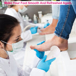 Electric Foot Callus Remover With Vacuum Foot Grinder Rechargeable Foot File Dead Skin Pedicure Machine With 3 Grinding Heads 2 Speeds Foot Care Tool 17Pcs