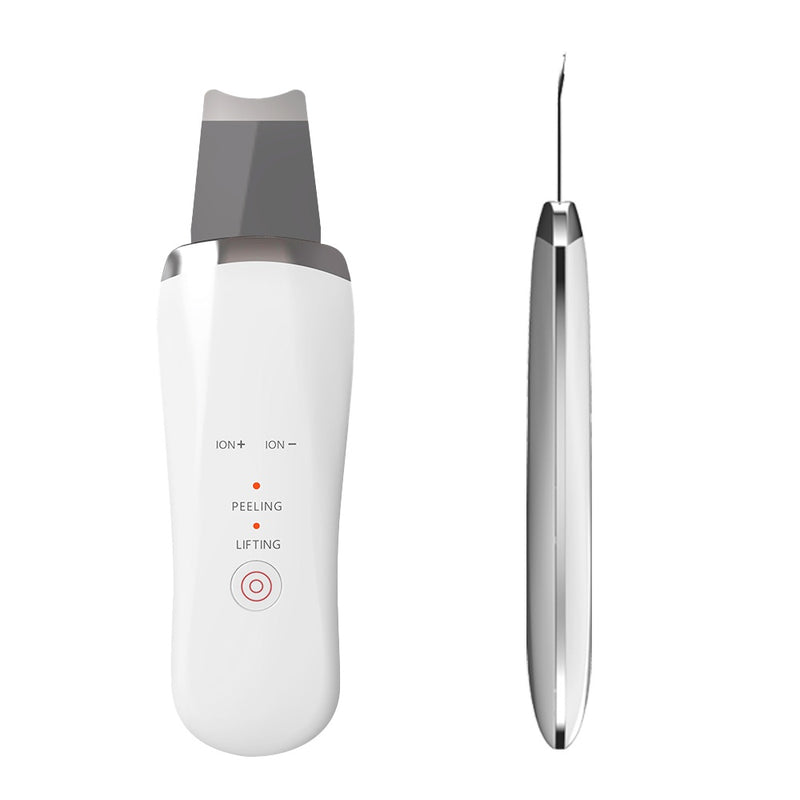 Ultrasonic Facial Skin Scrubber — Deep Pore Cleansing