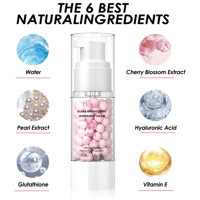 Brightening Cream — Lightens Dark Elbows, Underarms & Knees
