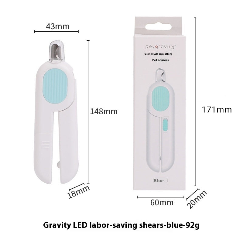 LED Pet Nail Clippers — Safe, Easy Trimming for Cats & Dogs