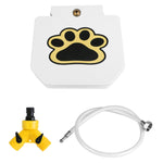 Step-On Outdoor Dog Water Fountain — Fresh Water, Zero Effort